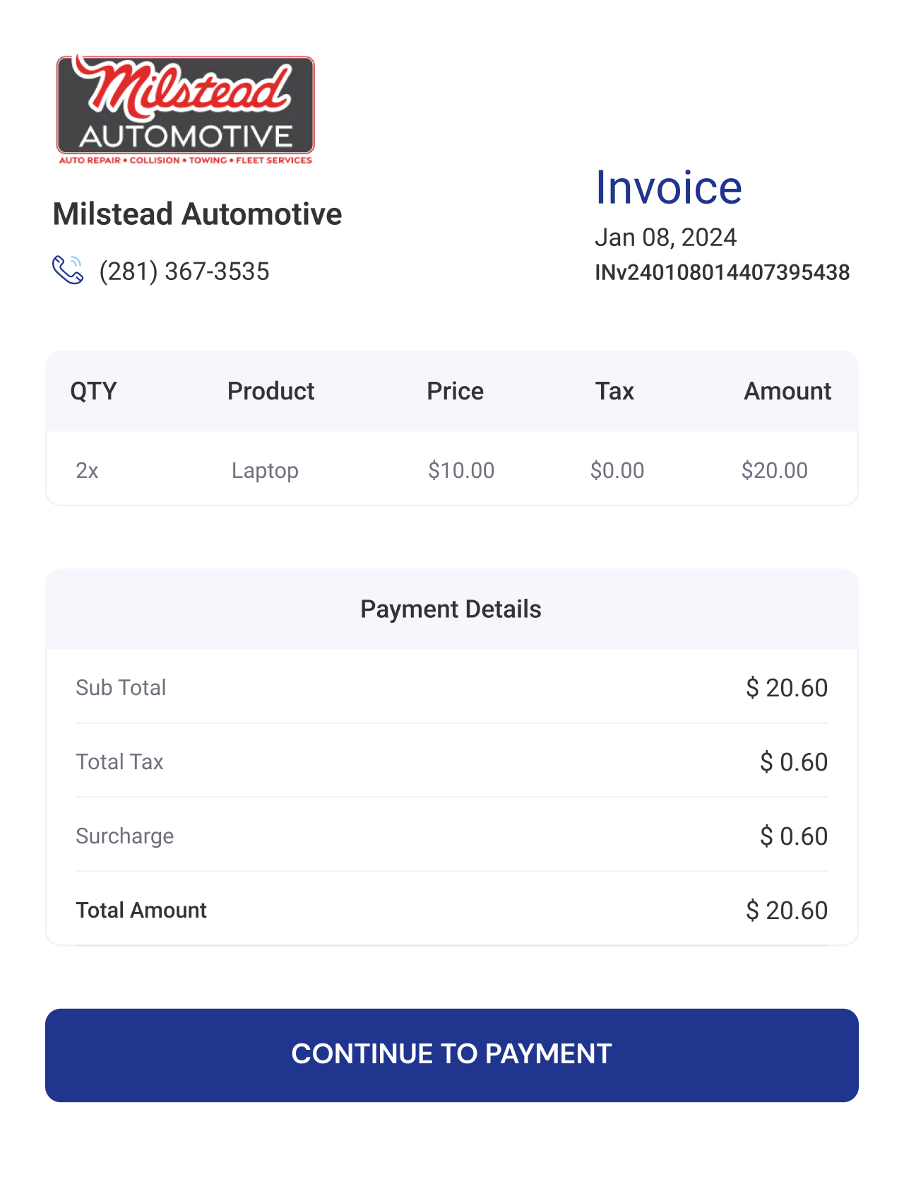 Text To Pay